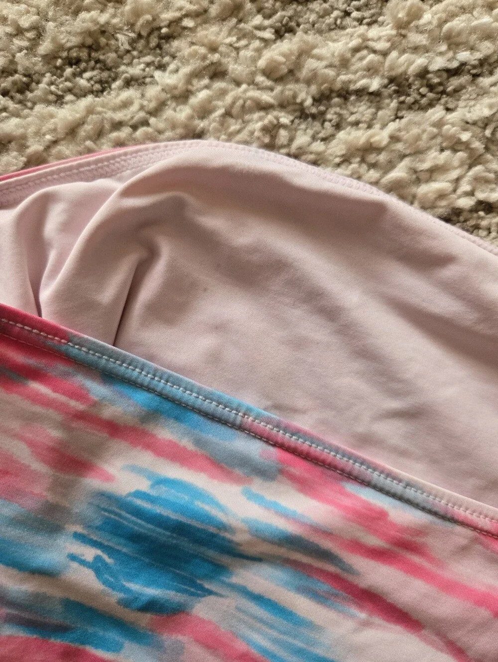 Frankie's Bikinis Peace Strapless Swim Top